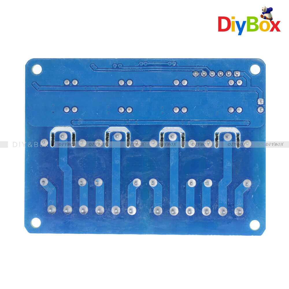 4 Four Channel Relay Module DC 5V + Optocoupler For Arduino PIC ARM AVR DSP D