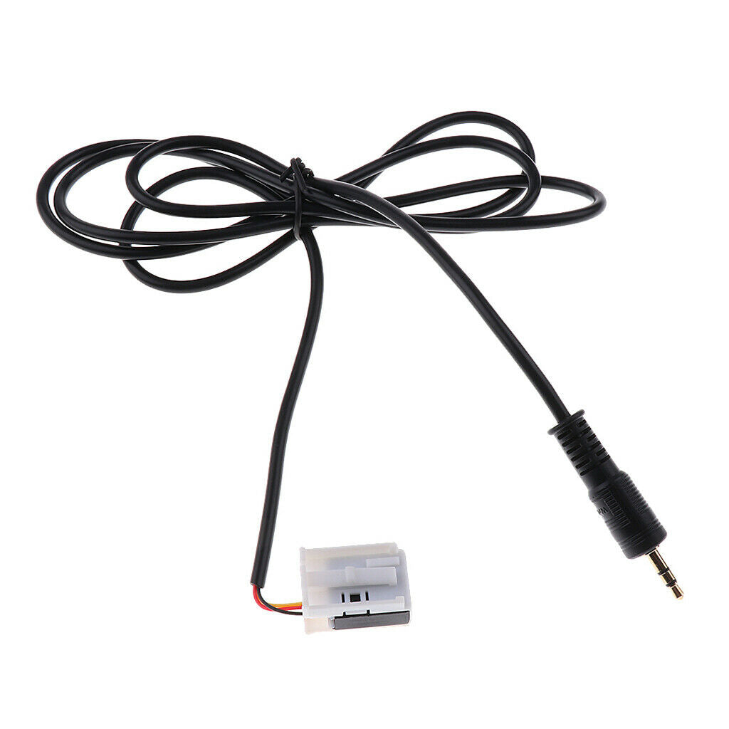 Car 3.5mm AUX Audio Input Adapter Cable Connector for Citroen C4 C5 C6