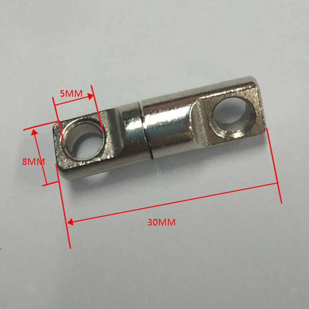 6Pcs Scuba Diving Spool Reel Line Double Ball Bearing Swivels Fishing Tackle