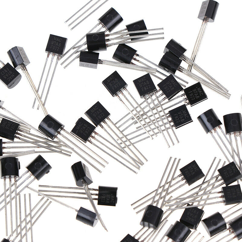 50 pcs MAC97A8 TO-92 6A 600V two-way thyristor in-line triode XjSJCA