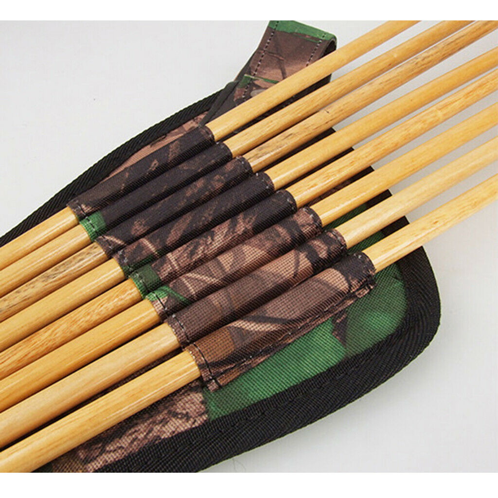 Archery Quiver Bow Practice Hunting Bolts Carrying Pouch Accessories