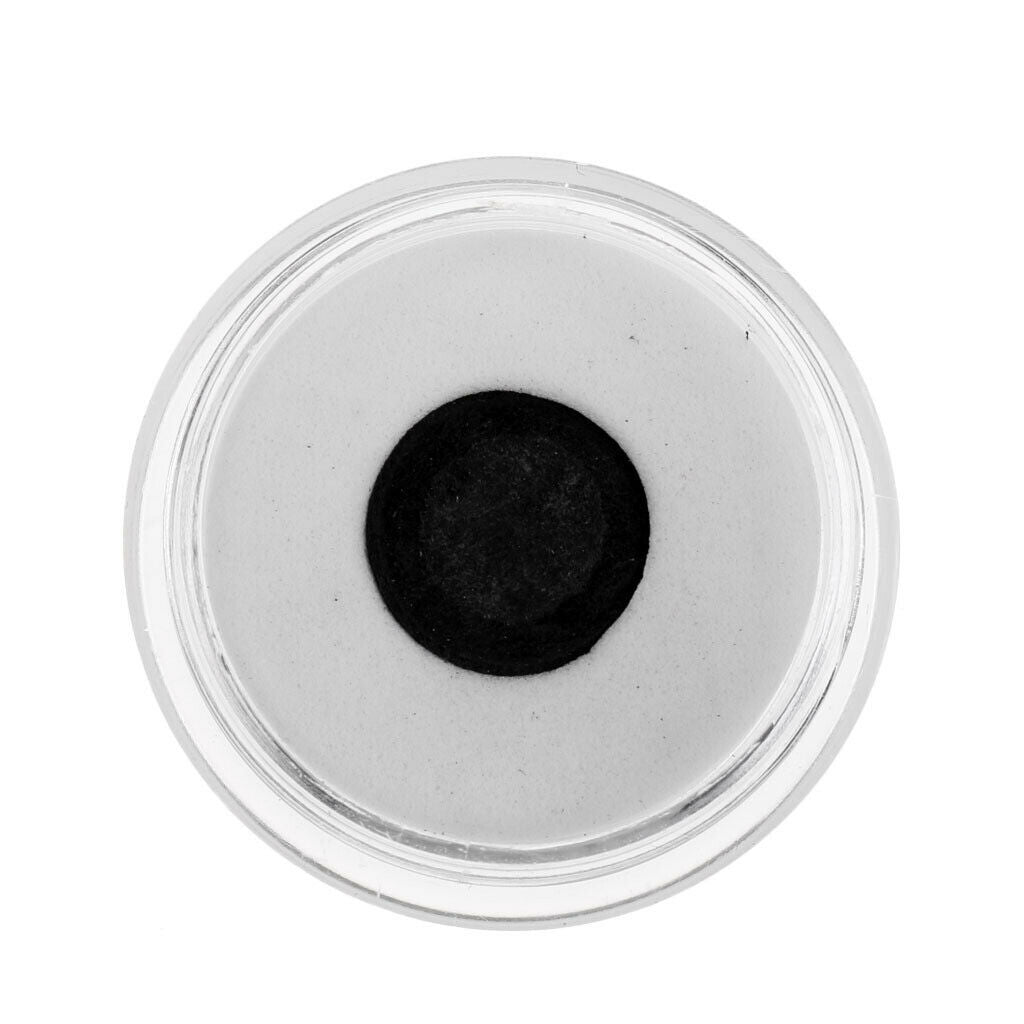 High Quality Pigskin Leather Billiard Pool Cue Tips Black - 11mm Soft