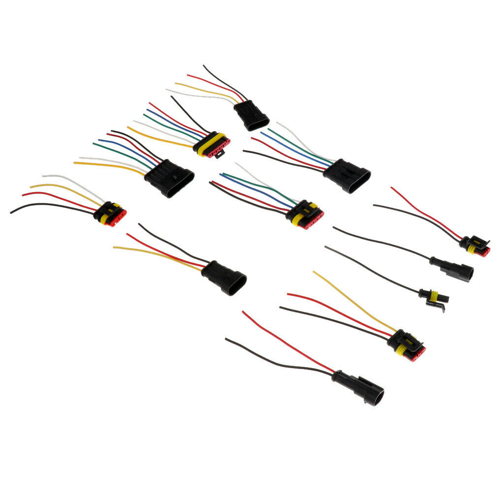 1pin 2pin 3pin 4pin 5pin 6pin Electrical Plug Set Connector 6pin Adapter With