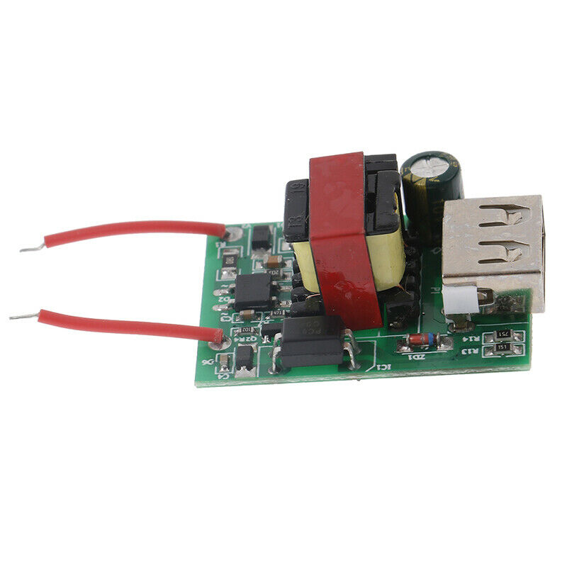 DC-DC 12V to 5V 1A USB Step Down Module Isolated Power Supply Conver CgB LU