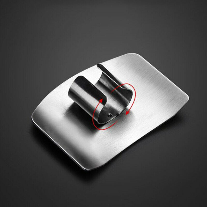 1pc Stainless Steel Finger Protector Multi-functional Cutting up Vegetabl.l8
