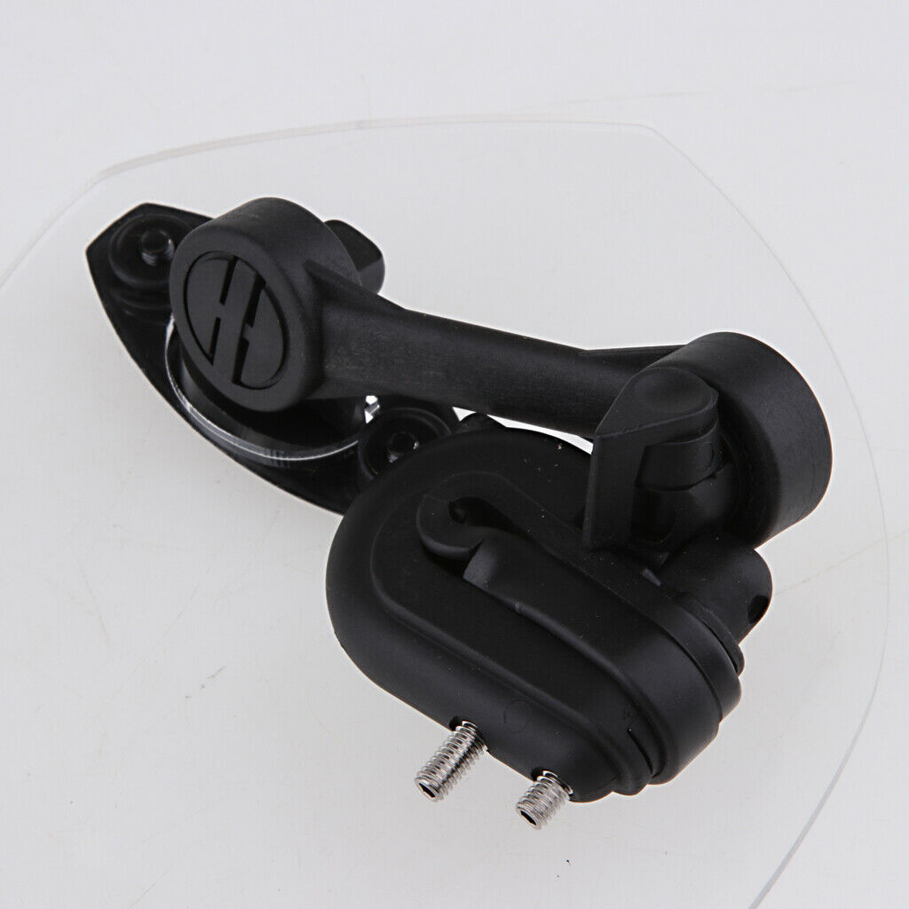 Clear Windshield Adjustable Clip-on Wind Air Deflector Replacement For BMW
