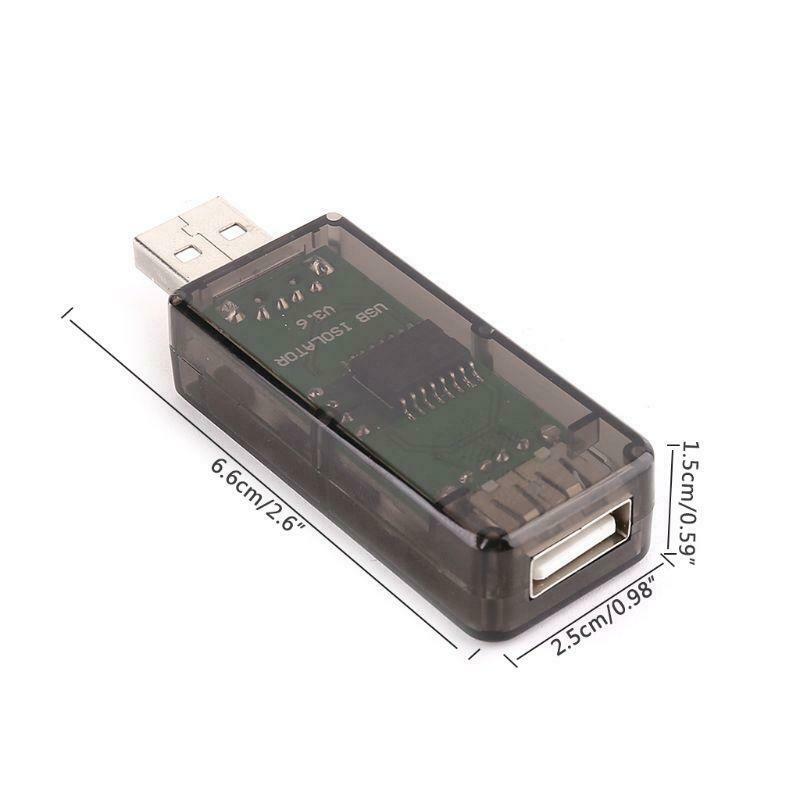 USB To USB Isolator Industrial Grade Digital Isolators With Shell 12Mbps Speed
