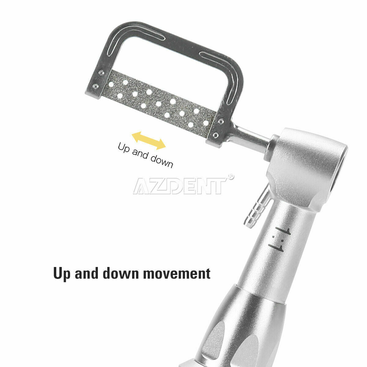 Dental 1:1 Vertical Reciprocating Interproximal Strip Contra Angle Handpiece