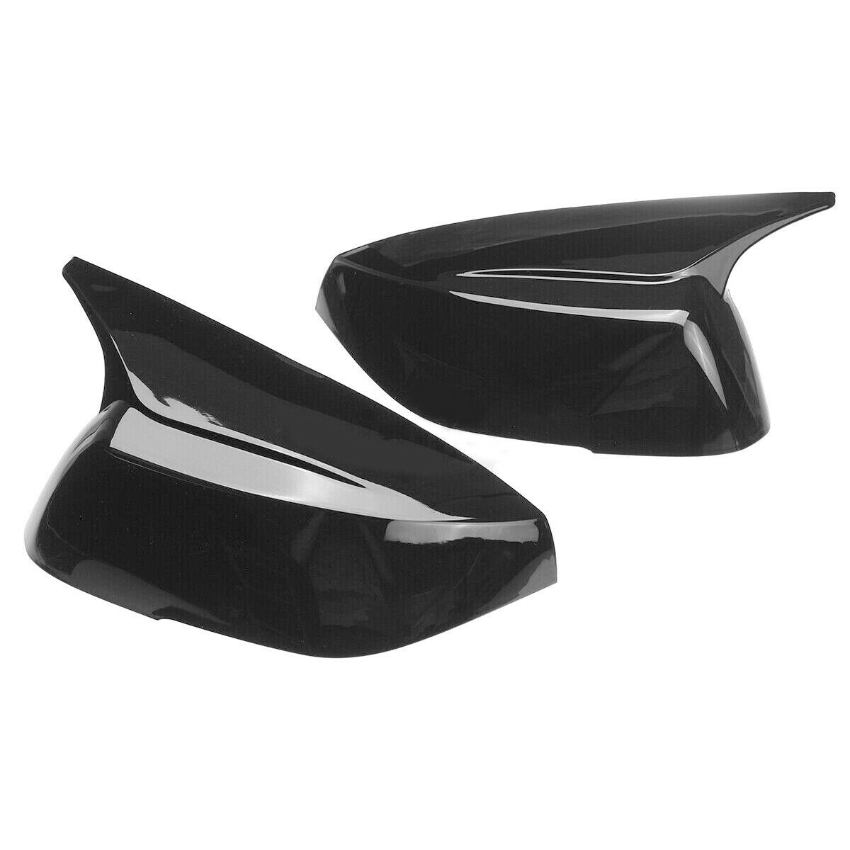 Fits For Infiniti Q50 Q50S Q60 QX30 Q70 2016-2021 Pair Glossy Black Mirror Cover