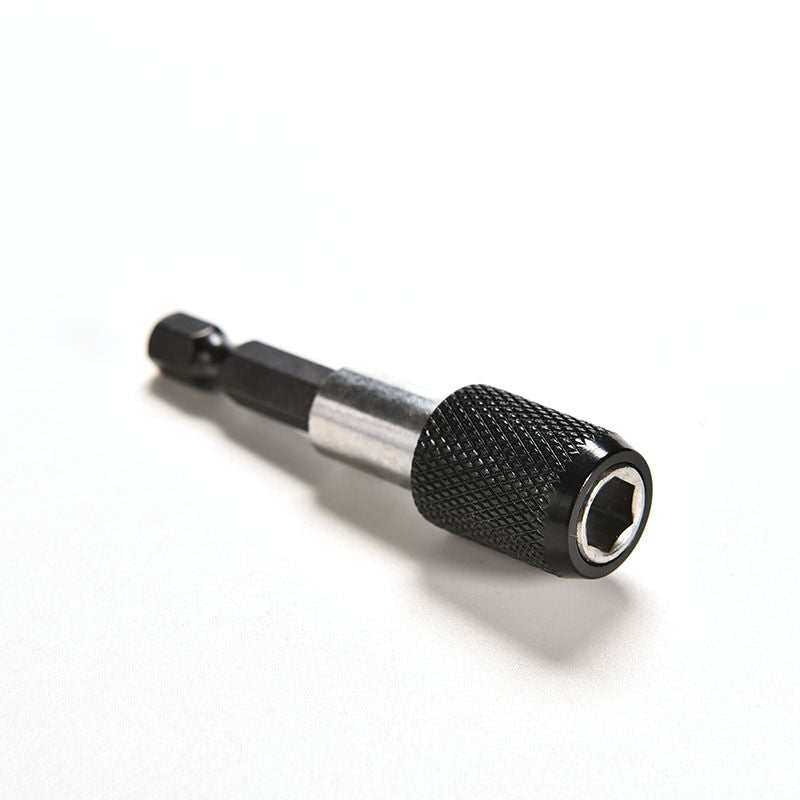 60mm 1/4" Hex Shank Quick Release Drill Screw Magnetic Screwdriver Bit Holder Fx