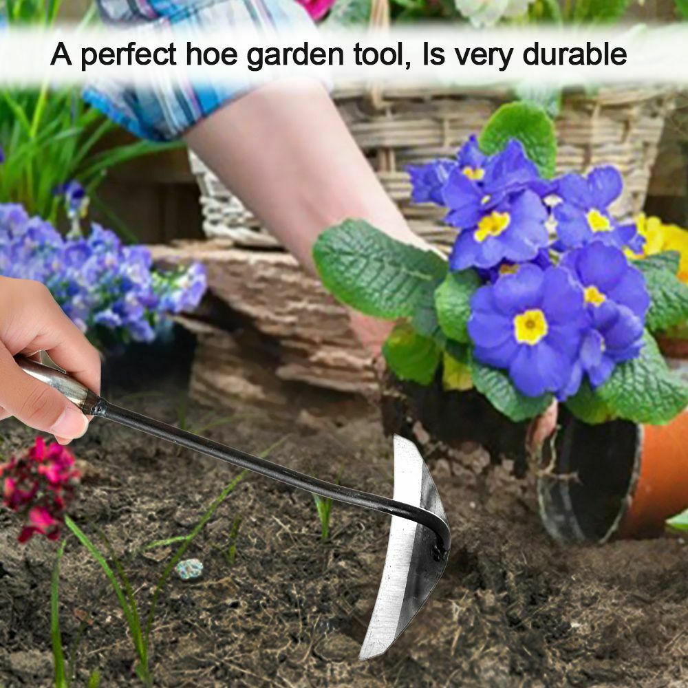 Planting Hoeing Soil Loosening Shovel Weed Puller Garden Hoe Handheld All-steel