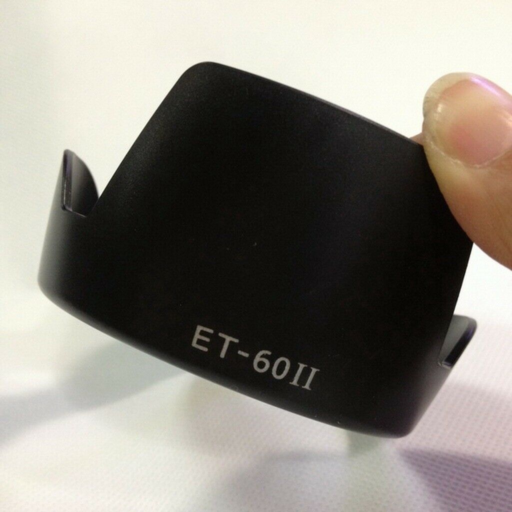 2PC Camera Lens Hood for Canon ET-60II Anti-glaring AF 24-85mm/AF-S 24-120mm