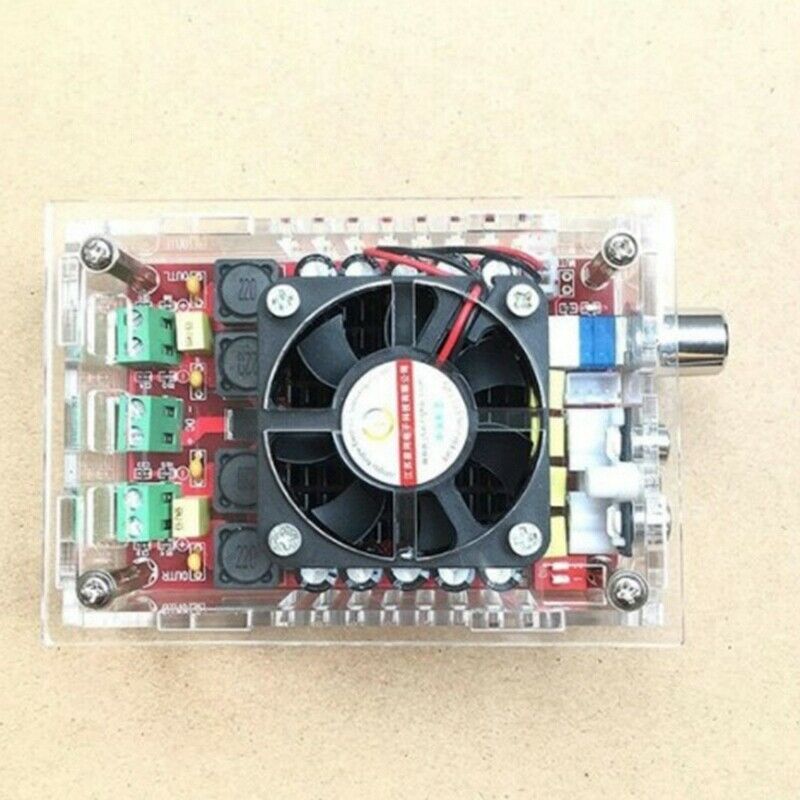 XH-A101 TDA7498 100W+100W High Power Audio Digital Amplifier Board DC 12-24V CU6