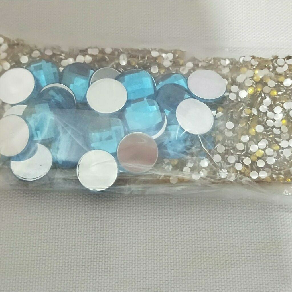 DIY Clock Special Diamond Painting Kits for Adults Cross Stitch Light Blue