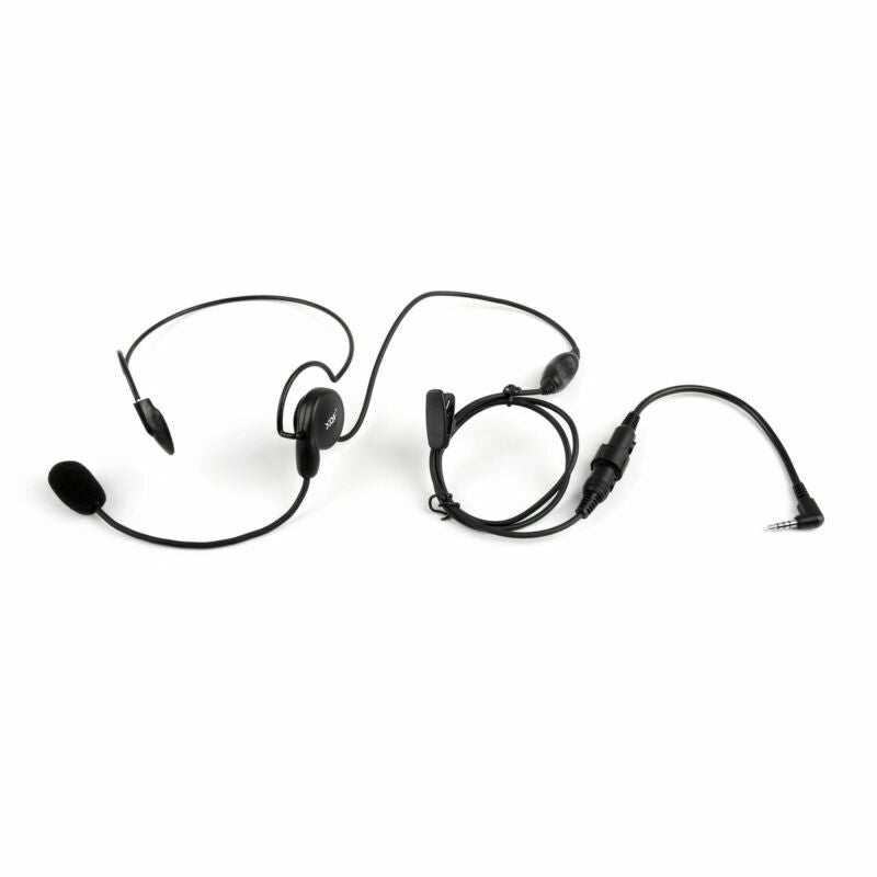 5x 3.5mm Single Ear PTT Behind the Head Headset For Yaesu VX1R VX168 Radio  AT2