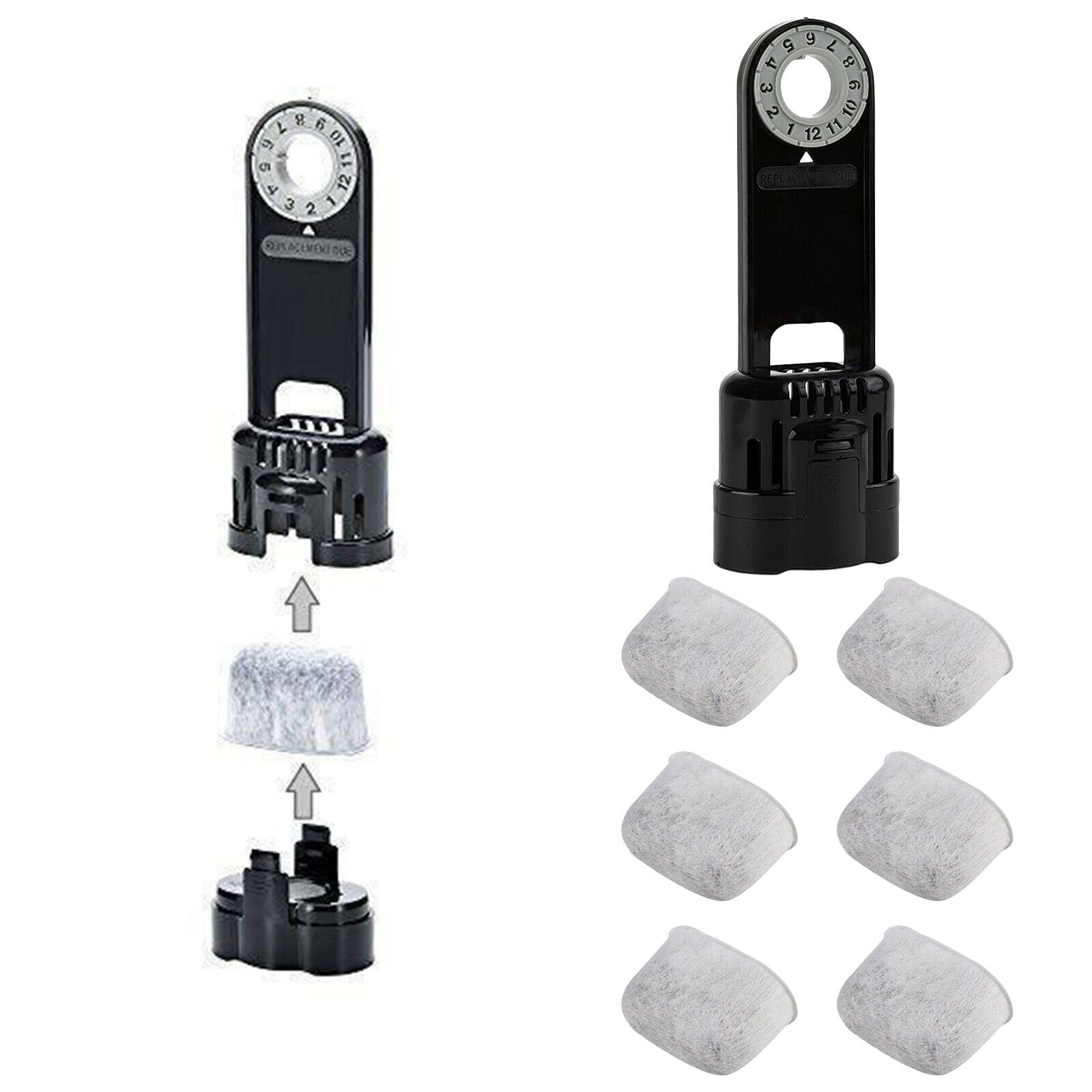 1pc Replacement Charcoal Water Filter Starter Kit Combo Universal for Keurig