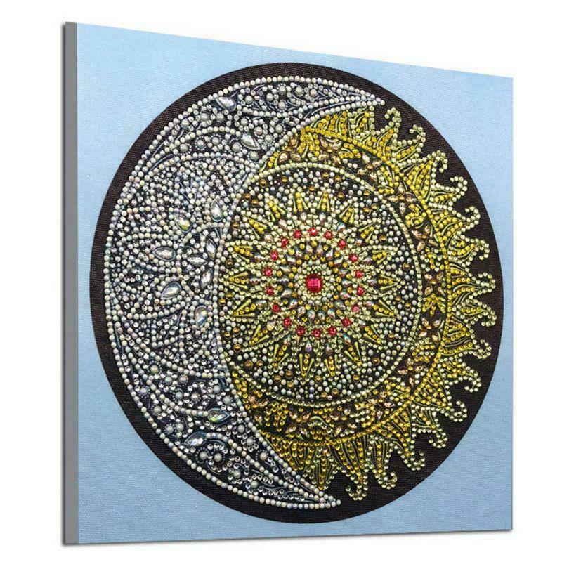 Abstract Pattern 5D Special Shaped Diamond Painting Embroidery Needlework Cross