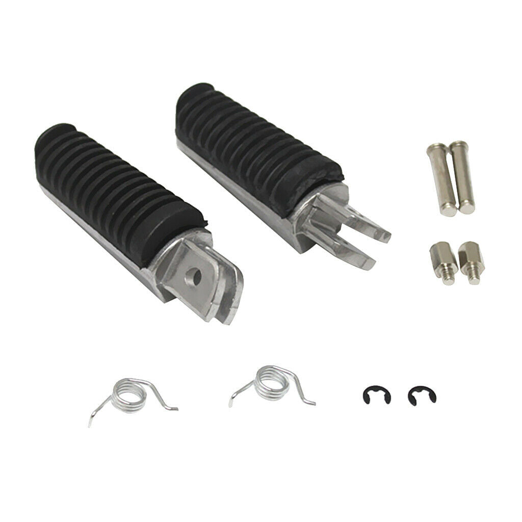 2 Pieces Footrest Foot Pegs for Yamaha YZF 600 R6S 2006 MT03 2006-2009