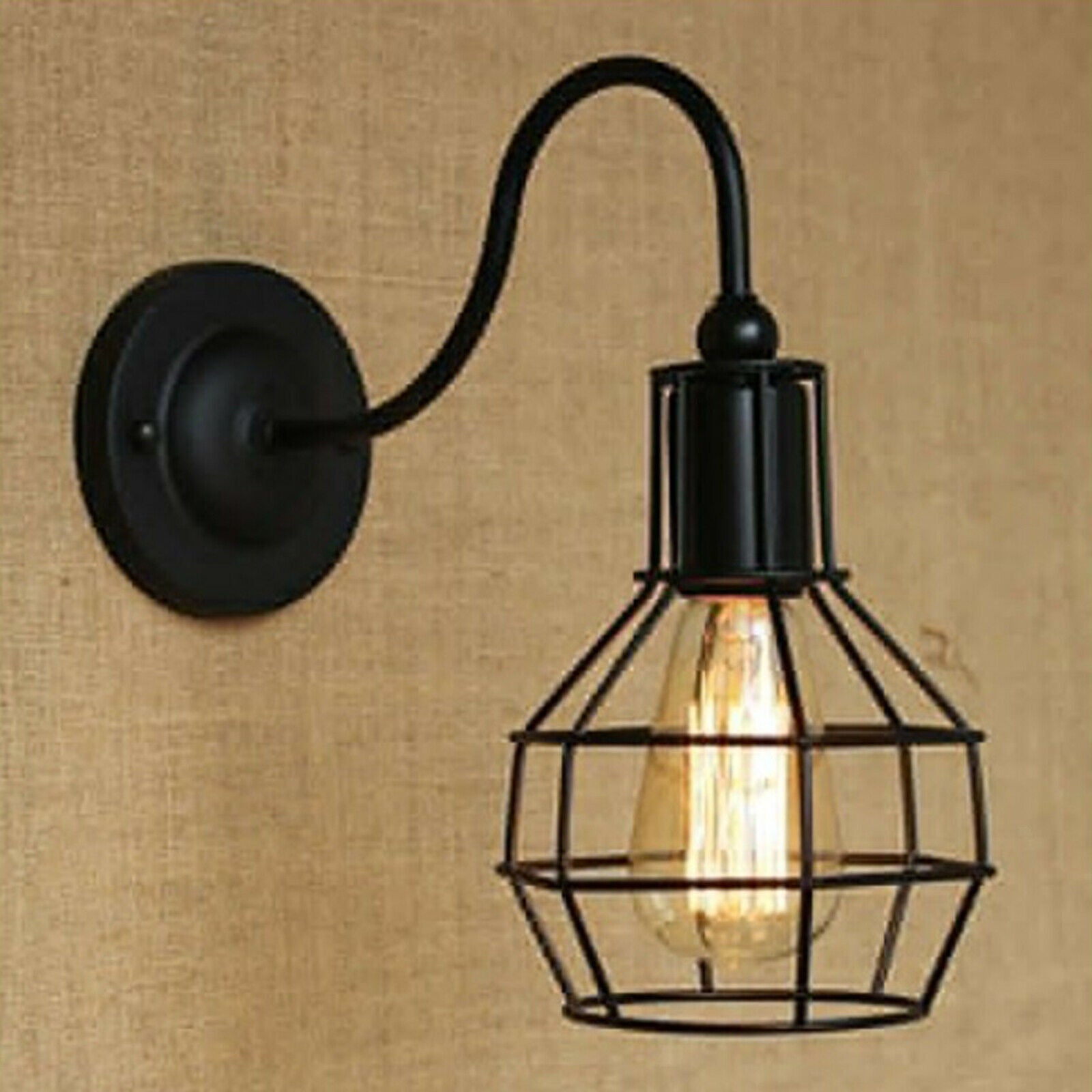 Industrial Pendant Light Retro Loft Design Chandelier Lamp Shade Cover for