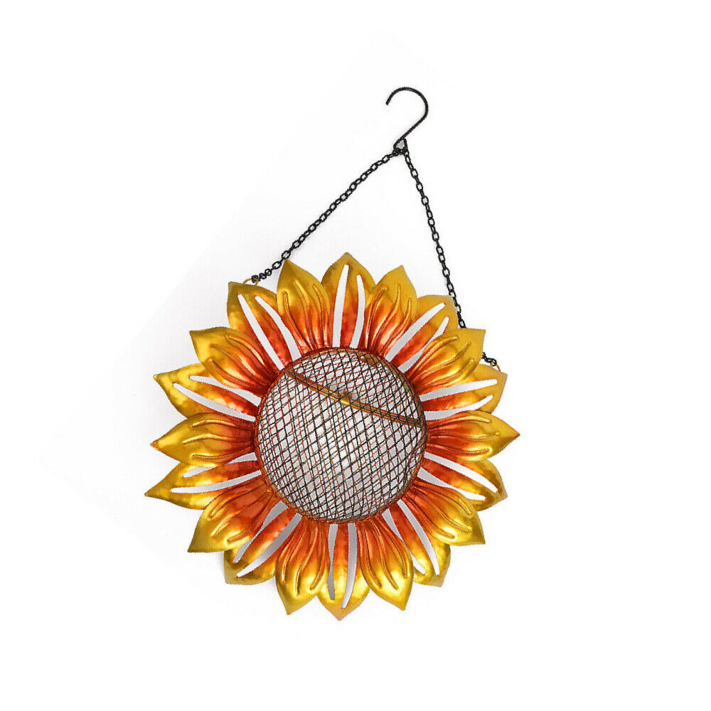 Hanging Bird Feeder Sunflower-Shaped Hanging Feeder For Yard Garden Outdoor
