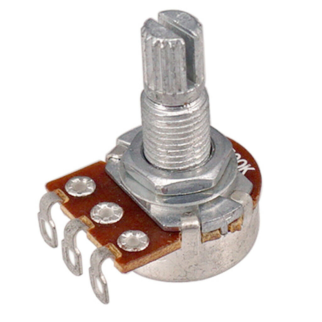4Pcs Pots Log A & Linear B 25K Guitar Volume Tone Control Potentiometer