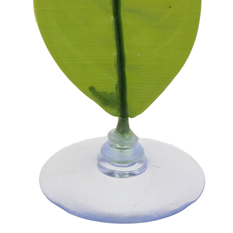 1PC Fish Tank Aquarium Leaf Fish Rest Spawning Plant Betta Fish Play J Lt