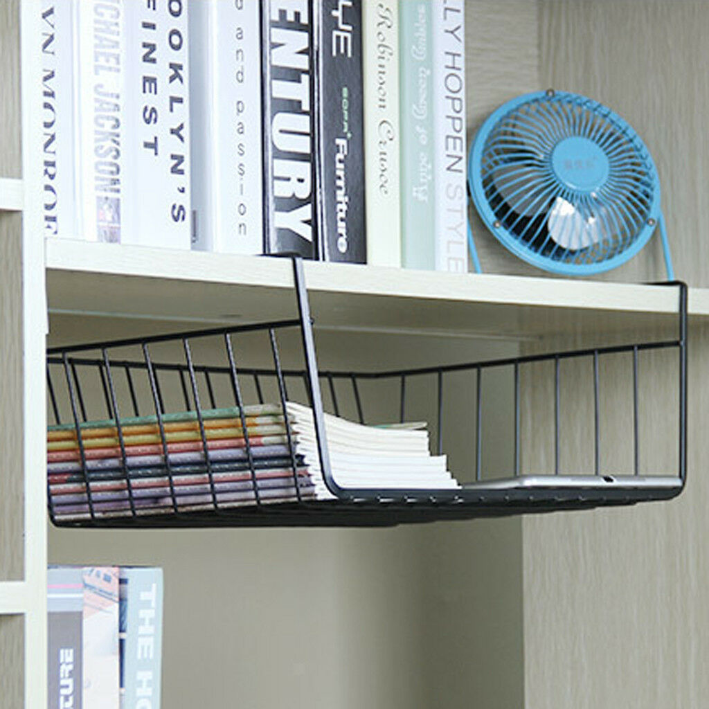 Heavy Duty Storage Rack Under Shelf Drawer Basket Kitchen/Cabinet/Freezer