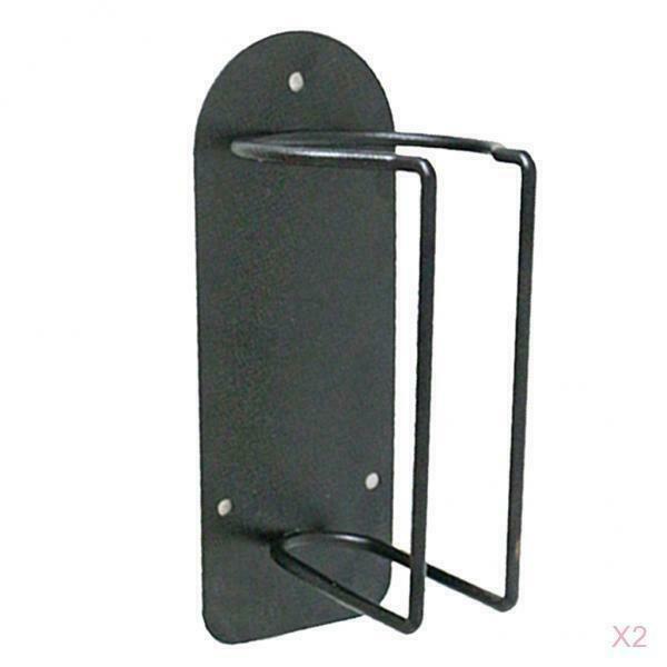 2Pcs Hair Clipper Holder Barber Salon Tools Rack Trimmer Stand Wall Mounted