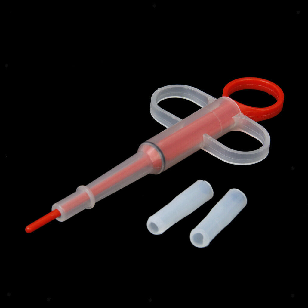 Cat Capsule Tablet Grip Tips Pill Gun Syringe Piller Pusher Doser