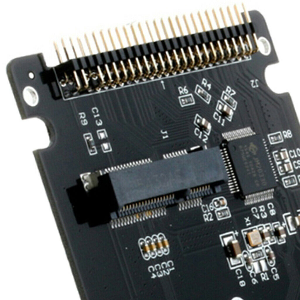 2 Pieces PCI-e mSATA SSD to IDE 2.5" 44pin Converter Adapter Card with Case