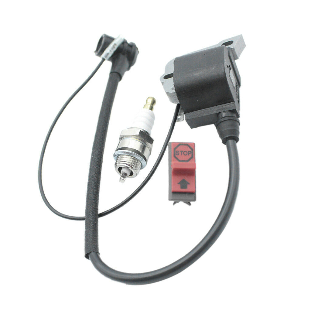 Ignition Coil Spark Plug Stop Switch Kit For  Chainsaw Replacement