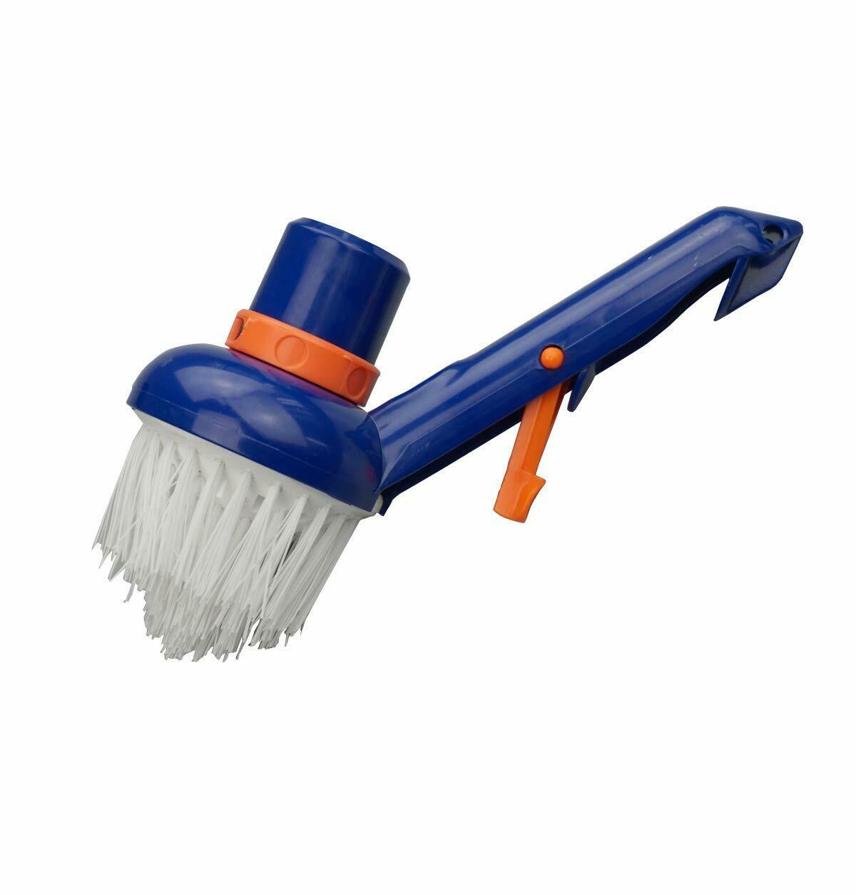 Corner Vacuum Brush For Above Ground Swimming Pools Standard 1-1/2" Hose Connect