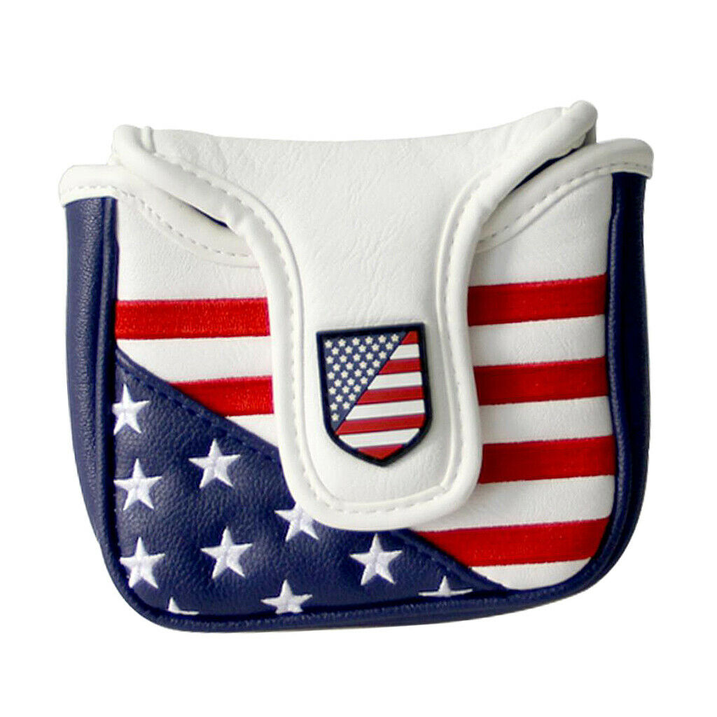 Golf Club Head Cover Square Headcover Protector Center Putter Guard Gift