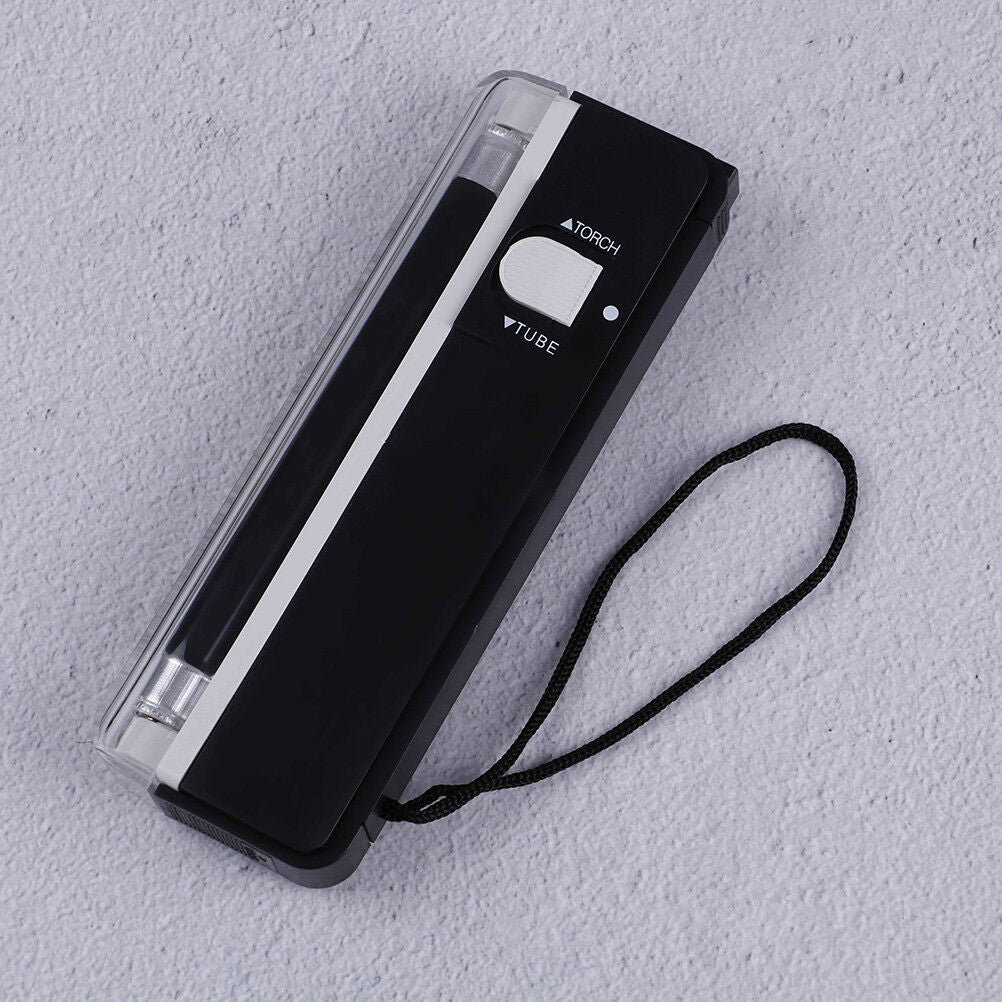 Mini portable ultra violet UV light lamp torch with LED flashlight lj JC.l8