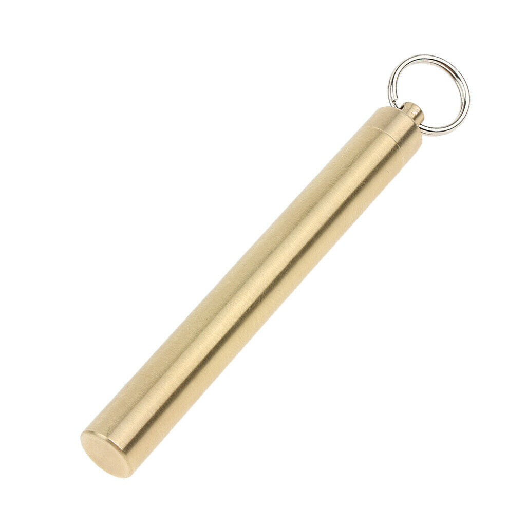 Portable Metal Toothpick Holder Ultralight Hanging Pocket Pill Box Container