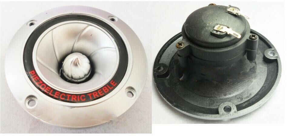 1pcs 97.6mm 2ohm 30~100W Piezoelectric Treble Piezo horn tweeter 55HZ-30KHZ
