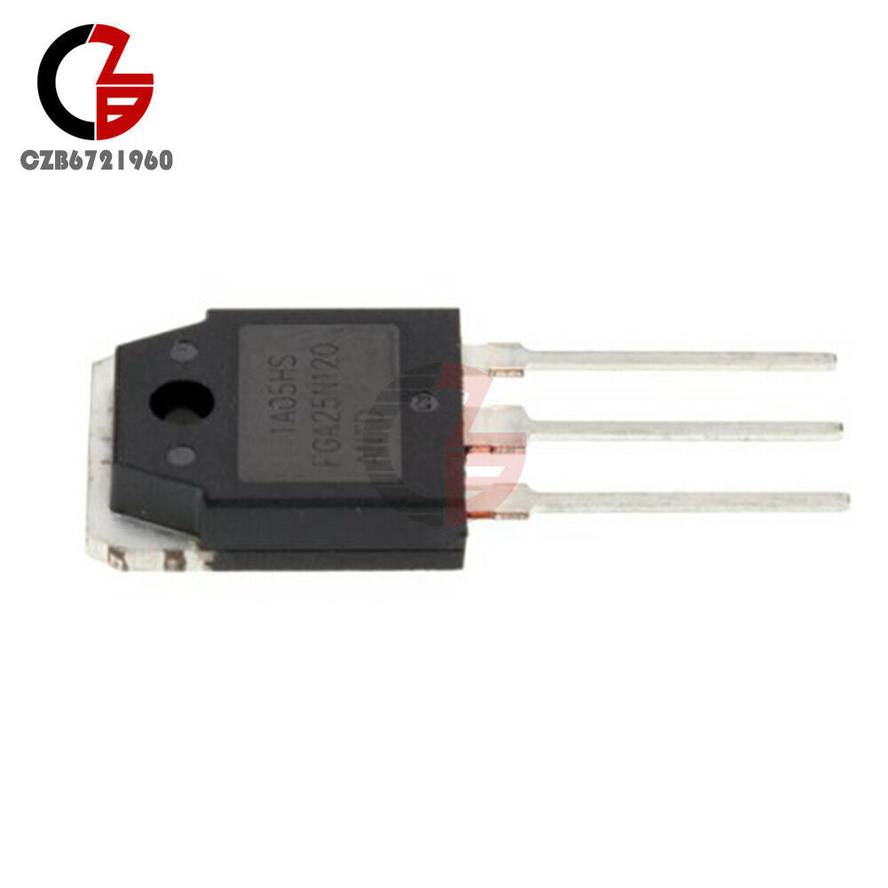 10PCS FGA25N120 TO-3P DIP-3 Chip IC Power Transistor IGBT 1200V 313W