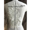 1 Pair Lace Embroidery Bridal DIY Wedding Dress Beaded Applique Lace Trim