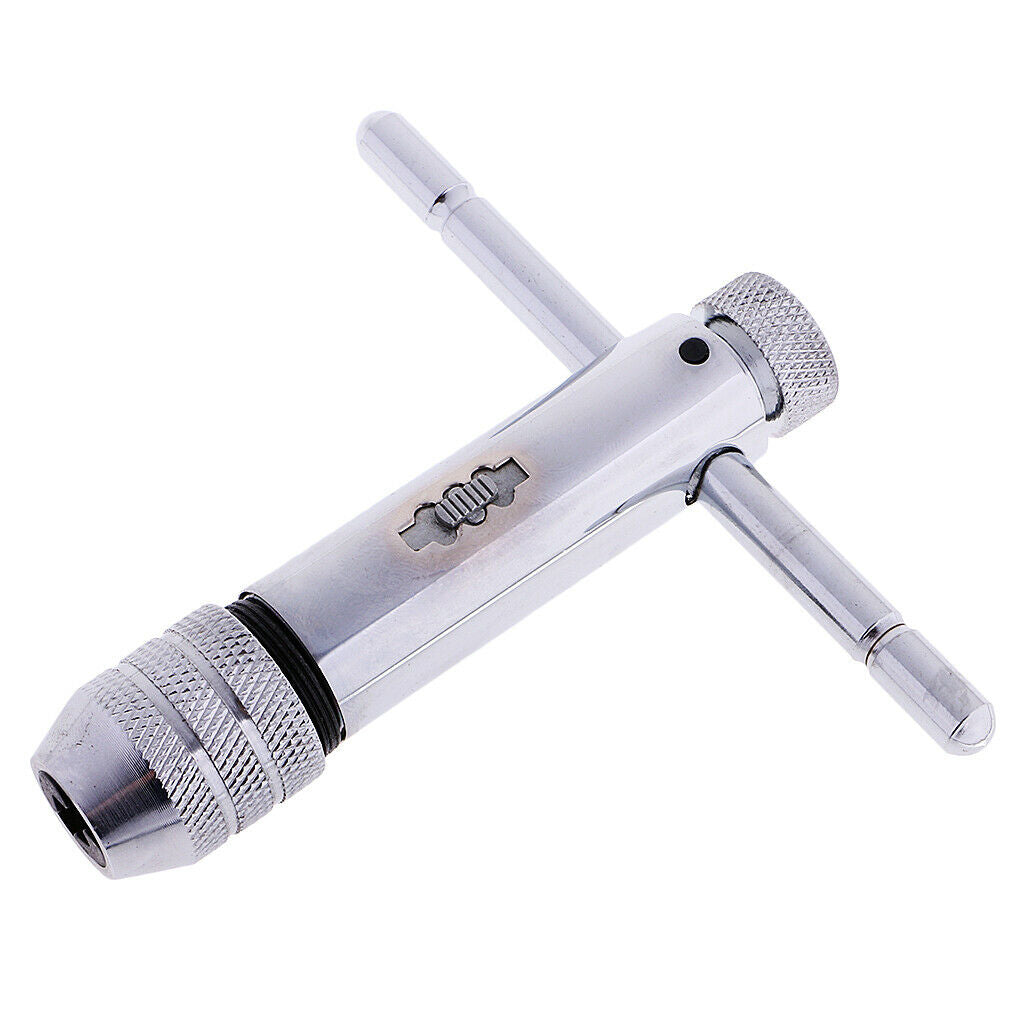 2Pcs Adjustable Capacity Tap Wrench T-Handle Tool For Tap Reamer Extractor