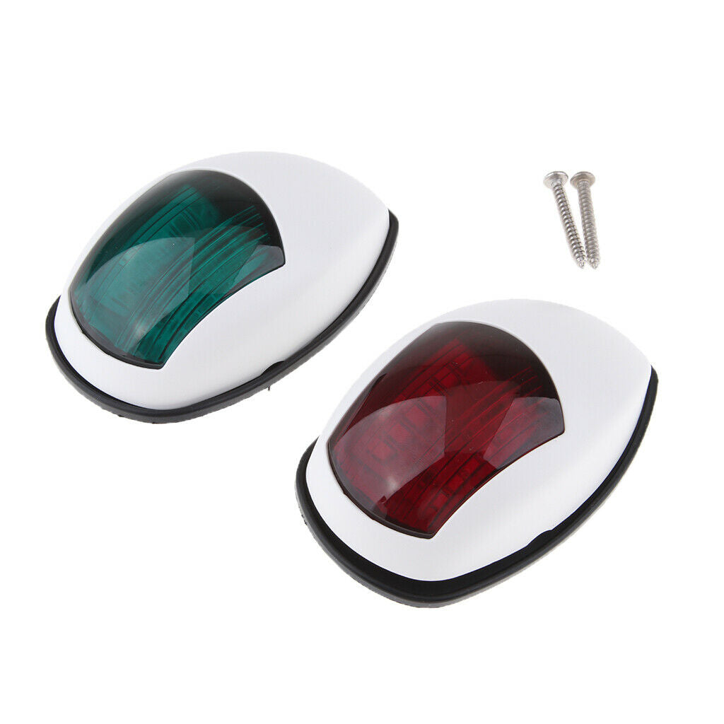 Navigation Lights White Housing - port/starboard Marine/Boat/Yacht