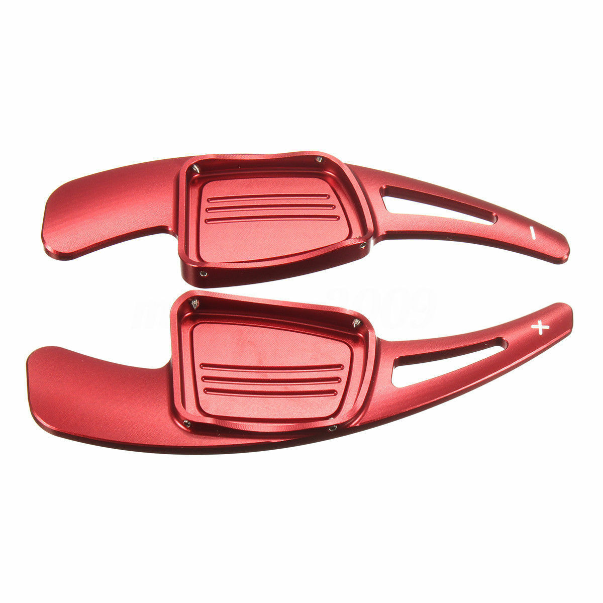 Red Steering Wheel Shift Paddle Extension Shifter For Audi A4L A6 Q7 TT TTS