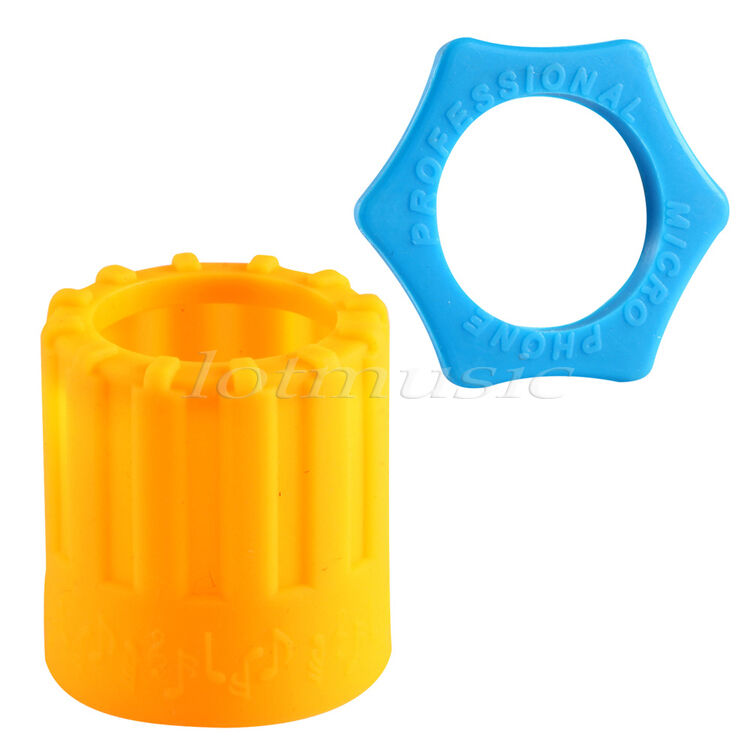 Wireless MIC Microphone Bottom Rod Sleeve and Anti-rolling Protection Ring