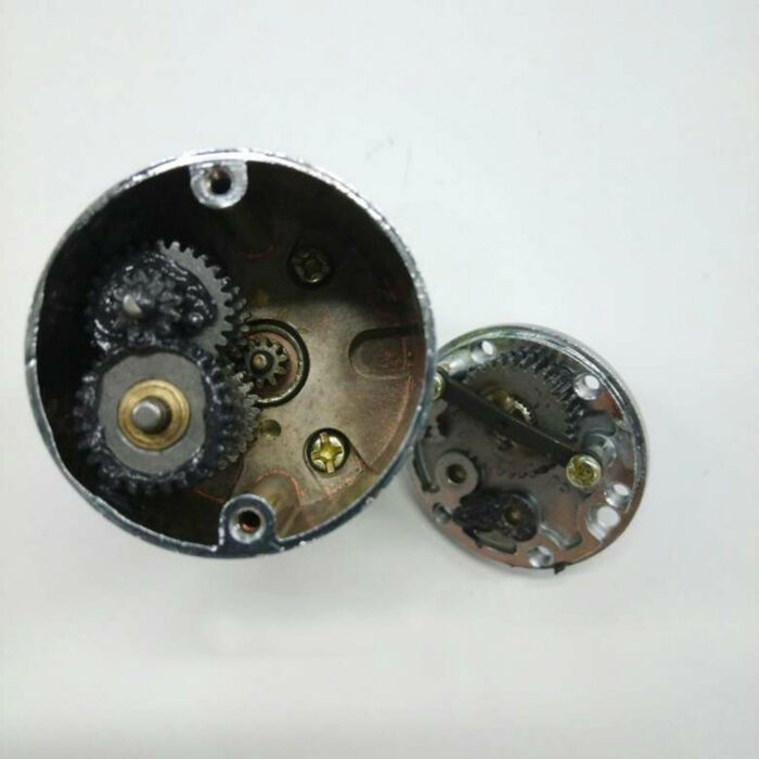ZGB37RG DIY robots DC 24V 1500RPM Electric Cylinder 6mm Dia Shaft Gear Motor