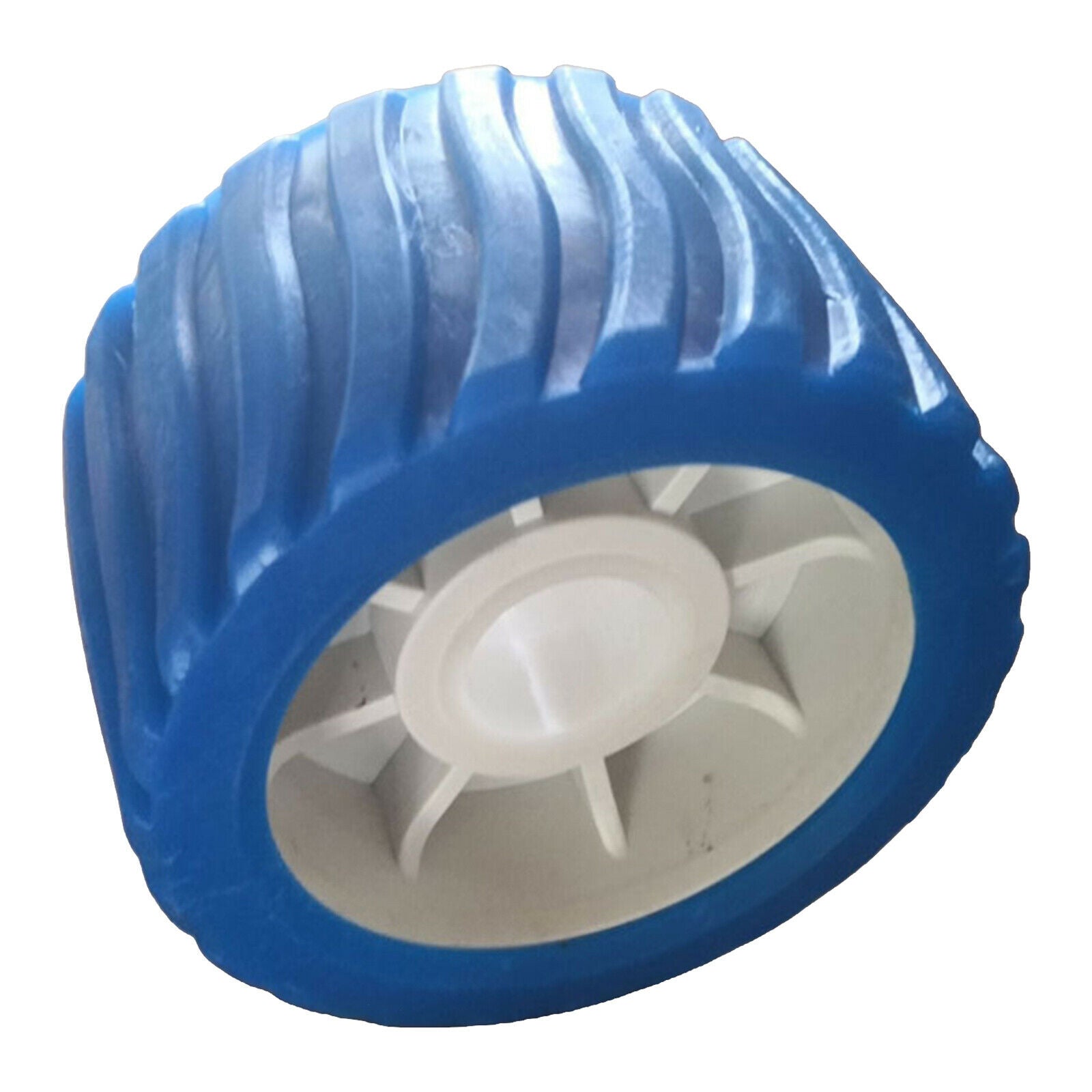 2 Piece Boat Trailer Roller Marine Boat Ribbed Wobble Roller Plastic