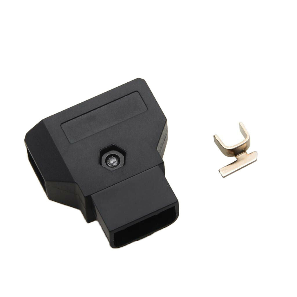 Prettyia D-Tap Connector Male Plug for DSLR Camera Rig Battery Power Supply