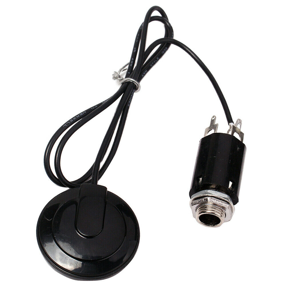 Universal 6.35 Single Audio Acoustic Transducer Guitar Pickup Accessories
