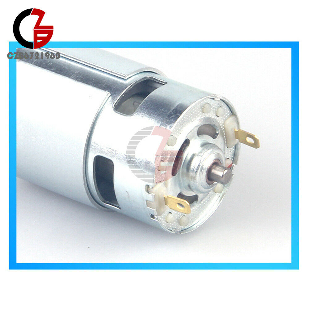 DC 12V 12000RPM High Speed Gear Motor 775 Large Torque For Electronic Toys Robot