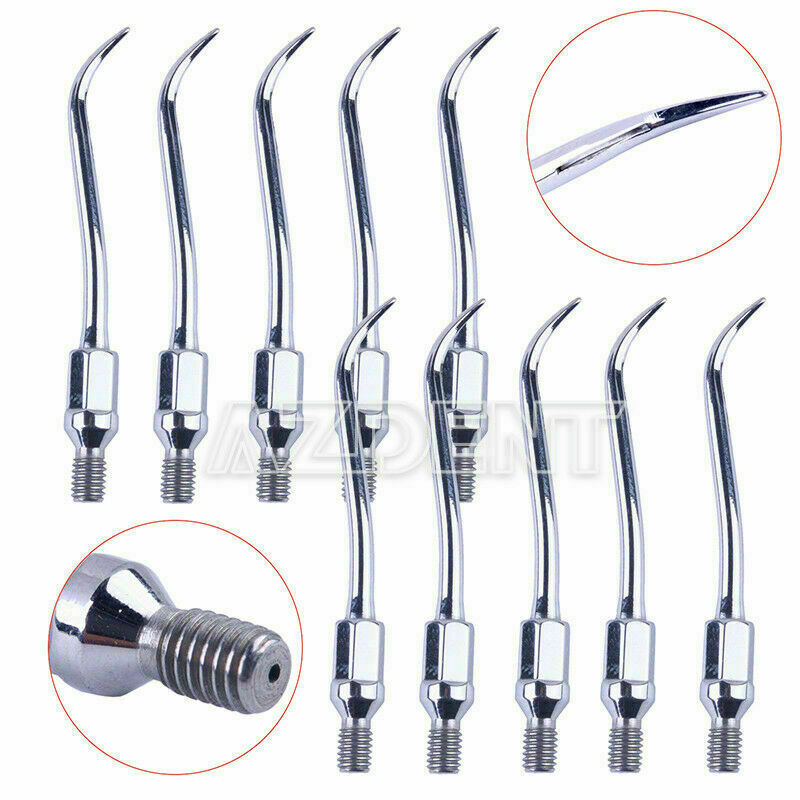 20 PCS Ultrasonic Scaler Tips GK2 Dental For Fit Air Scaler Scaling Handpiece