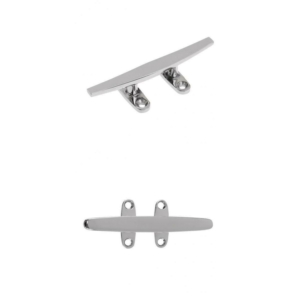 2PCS Dock Cleats, 5 inch 6 inch Open Base Boat Cleat, 316 Stainless Steel Boat