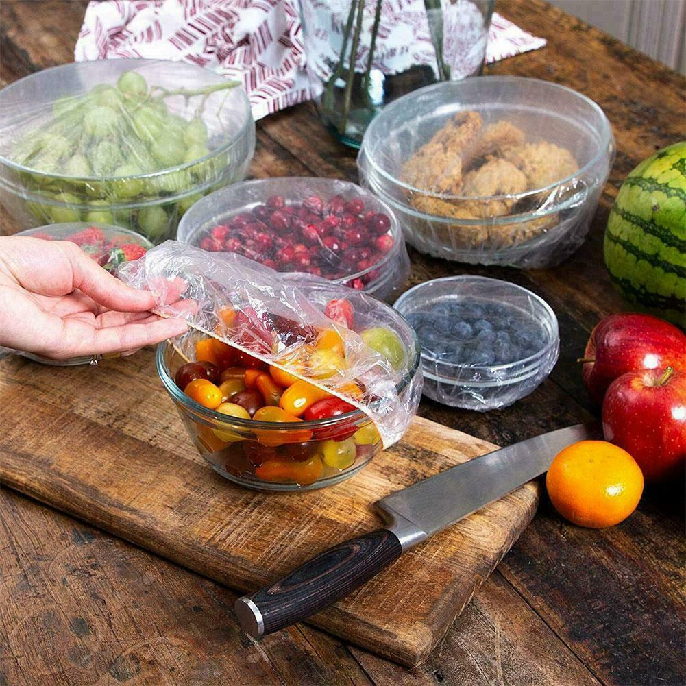 Fresh Keeping Bags 100Pcs Disposable Bowl Cover Vacuum G6 S3 Sealed V2O4